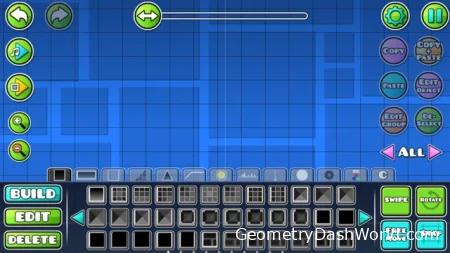 Редактор уровней Геометрия Даш